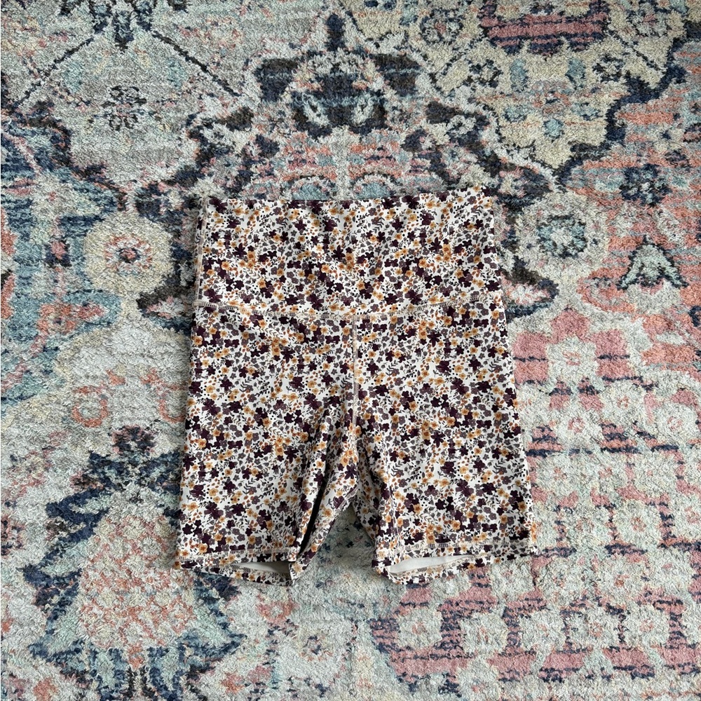 Floral Bike Shorts